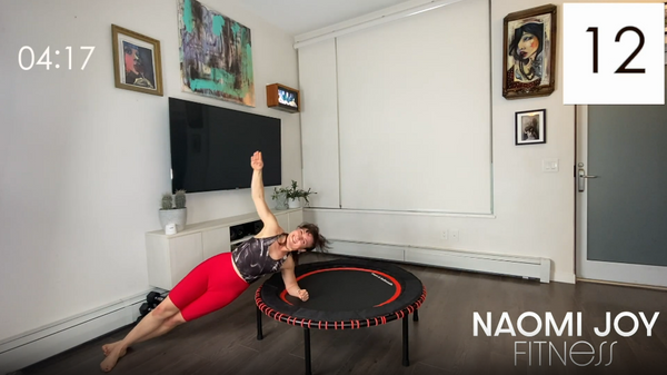 Rebounding Abdominal Core Workout 10 Min