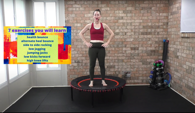 Newbie Rebounder Workout | 7 Exercises You Need To Get Started thumbnail