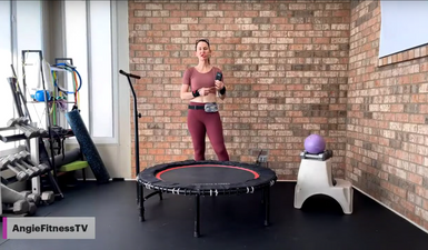Rebounding For Weight Loss - Full Body Circuit thumbnail