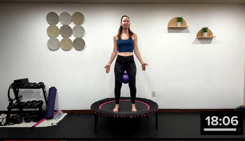 Lymphatic Flow Immune System Boosting Mini Trampoline Routine 20 Min
