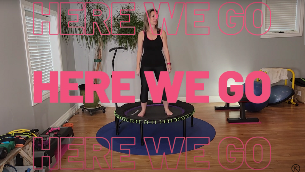 Gentle Digestive Bounce Rebounder Trampoline