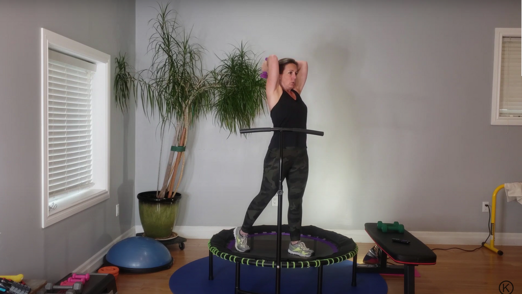 15 Minute Trampoline Workout for a Full Body Burn FUN