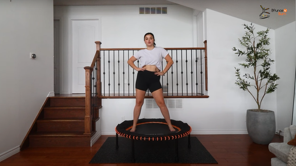 Rebounder (Mini Trampoline) TABATA STYLE π | Level: Intermediate
