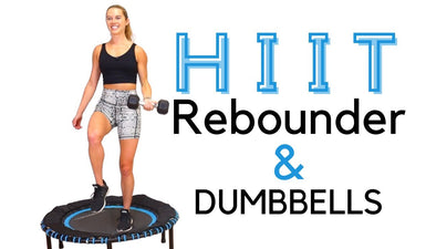 30 Min HIIT Trampoline & Dumbbells thumbnail