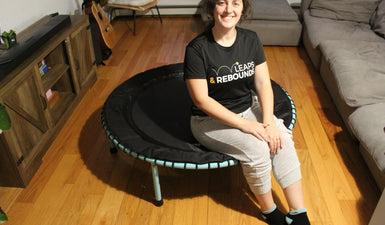 Level Up Your Fitness: Part 3 of the Mini Trampoline Barre Workout thumbnail