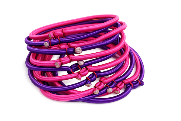 Exclusive Purple and Pink Bungees