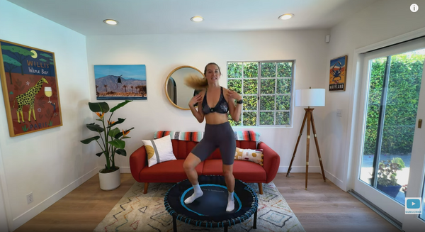 6 Min Everyday Rebounder Workout