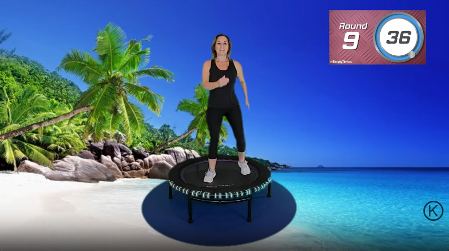 Cardio Rebounder Workout for Maximum Calorie Burn