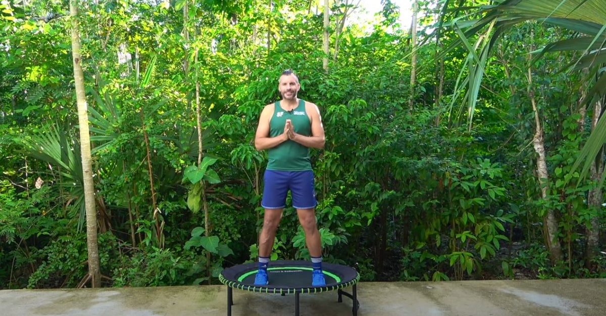 5–18 Min Gentle Rebounding for Beginners & Older Adults