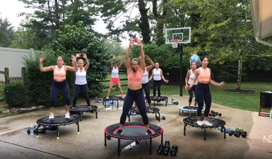 50 MIN Rebounder Intervals Workout thumbnail