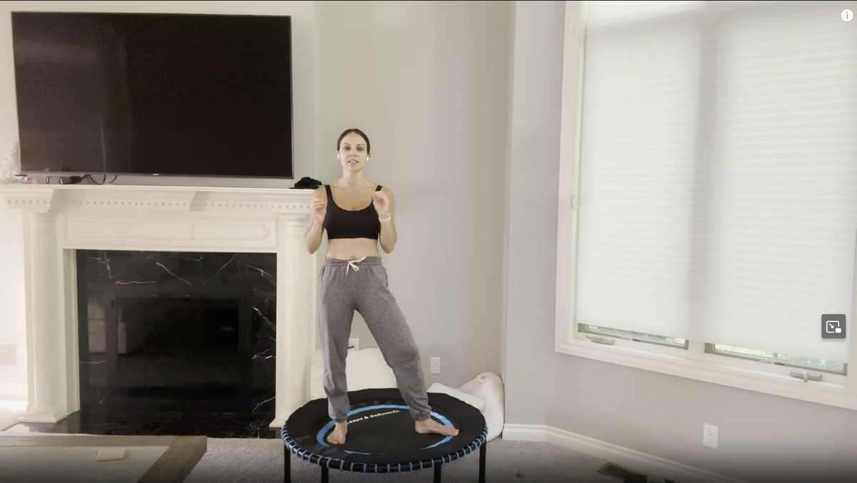5 MIN REBOUNDER WORKOUT COOL DOWN | Reset Your Nervous System