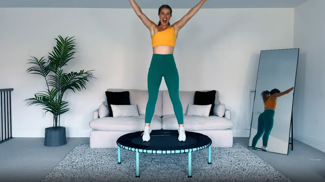 10 Minute Mood Booster Rebounder Workout