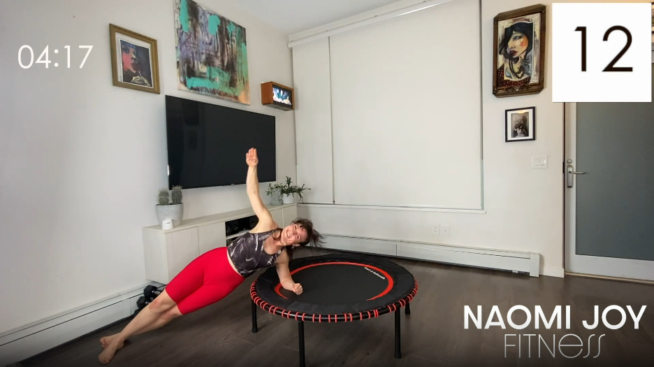 Rebounding Abdominal Core Workout 10 Min