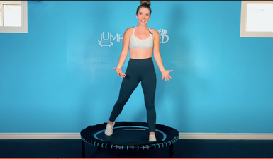 15 minute trampoline sales workout