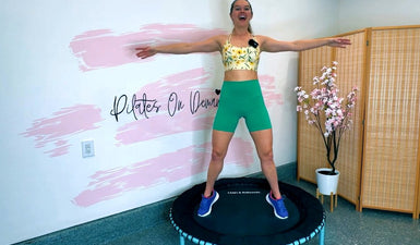 Level Up Your Fitness: Part 3 of the Mini Trampoline Barre Workout thumbnail
