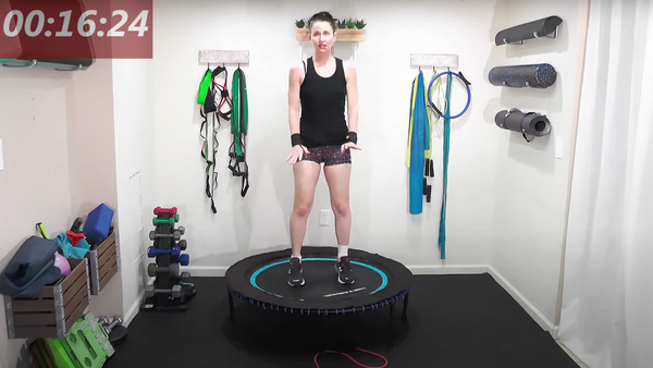 40-Min Rebounder Workout: Full-Body Cardio & Toning