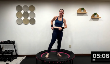 Rebounding For Weight Loss Workout 