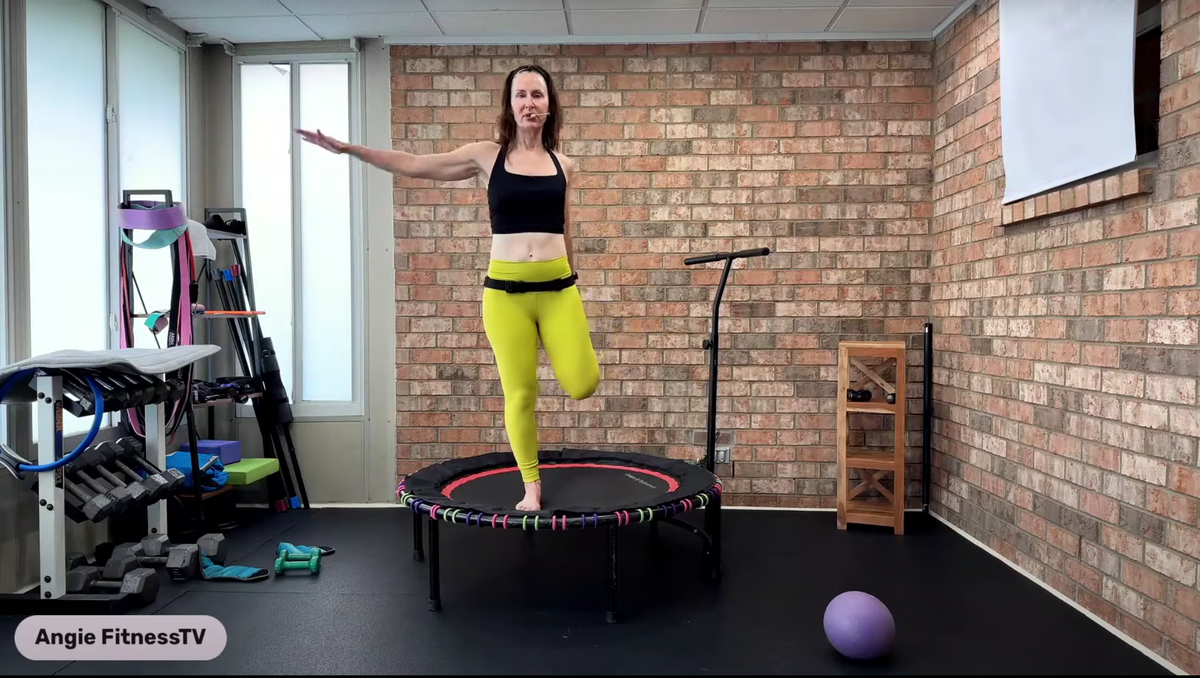 Drop The WEIGHT Rebounding FULL BODY Workout!