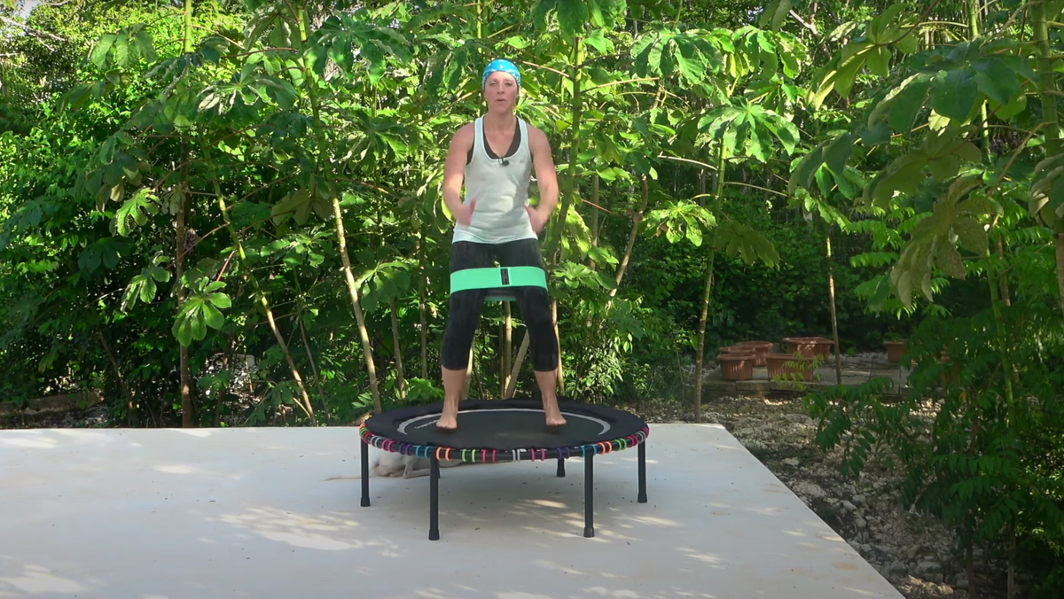 32 Min Rebounding With a Booty Band