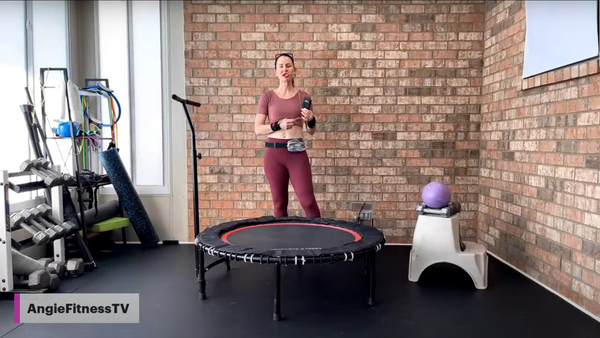 Rebounding For Weight Loss - Full Body Circuit