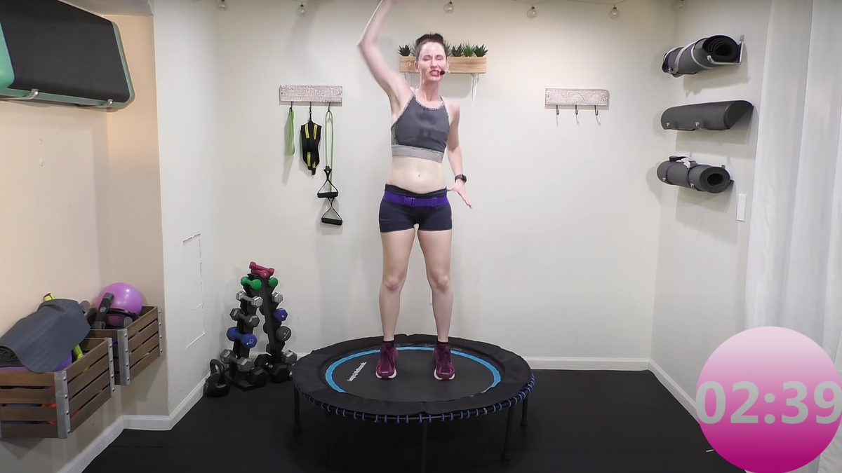 40 MINUTE WORKOUT | REBOUNDER INTERVAL CIRCUIT WORKOUT