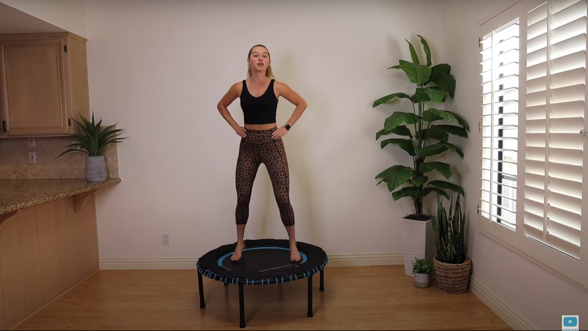 20 Min Rebounding Cardio Workout