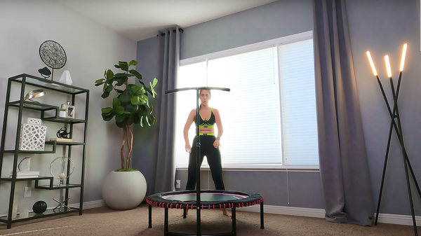 Intermediate Rebounding Workout with handle bar