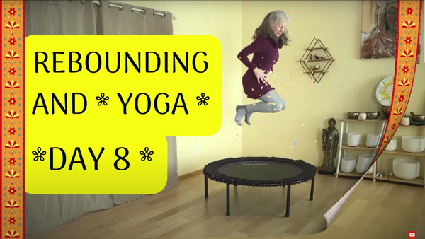 Rebounding And Yoga - Getting Some Air