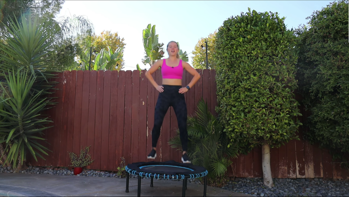 5 Min Basic Rebounder Workout