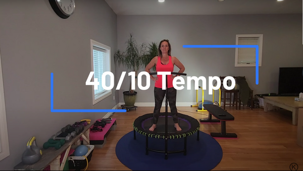 Get Fit And Have Fun With This FOLLOW Along REBOUNDER Workout