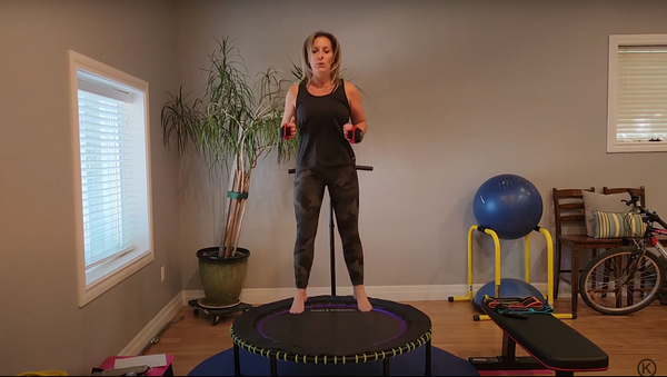 Box and Bounce Rebounding Workout | Sweaty Fun
