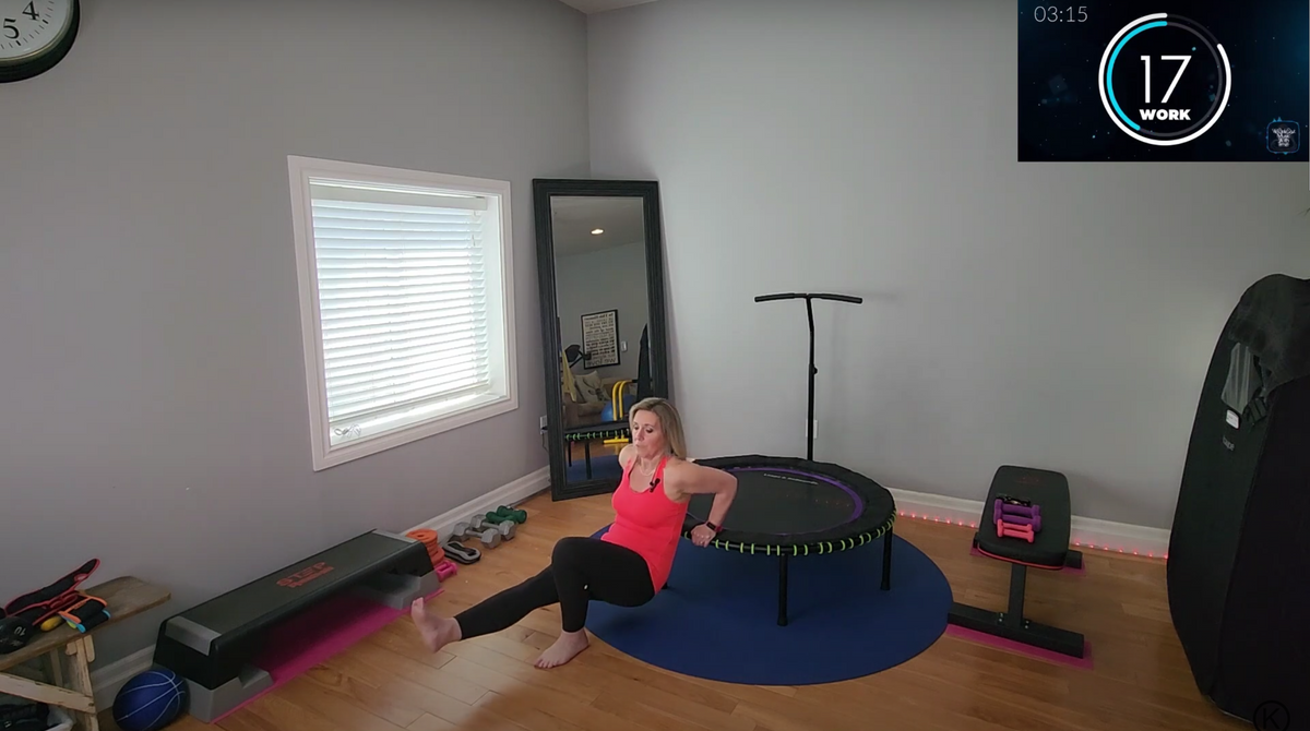 Ultimate Rebounder Workout | On and Off Rebounder | Full Body