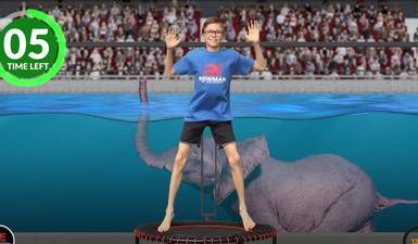 Trampoline Workout For Kids | PE Bowman thumbnail