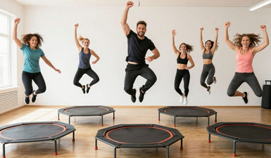Celebrities Bounce Their Way to Fitness with Trampoline Workouts thumbnail