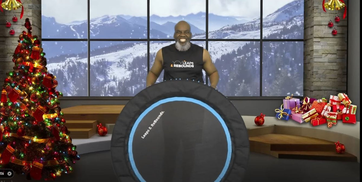 Power Walk & Jog on Mini Trampoline | 28-Min Cardio Burn