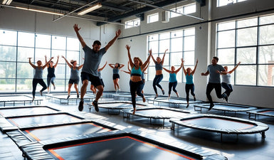 Bounce Your Way to Fitness: Trampoline Workouts Gain Popularity in New Studios thumbnail