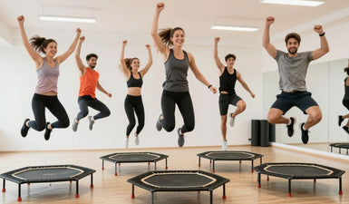 Bounce Your Way to Fitness: Trampoline Workouts Gain Popularity in Local Studios thumbnail