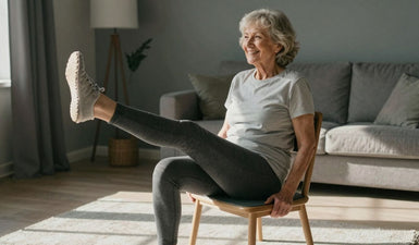 Target Belly Fat: Easy Chair Exercises for Seniors thumbnail