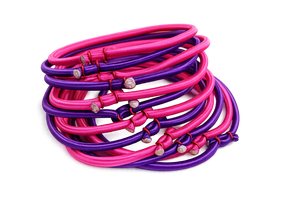 Exclusive Purple and Pink Bungees