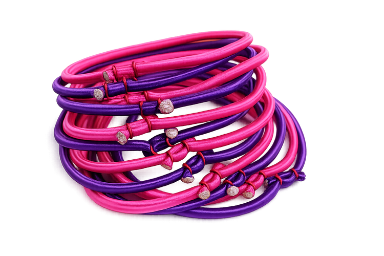 Exclusive Purple and Pink Bungees