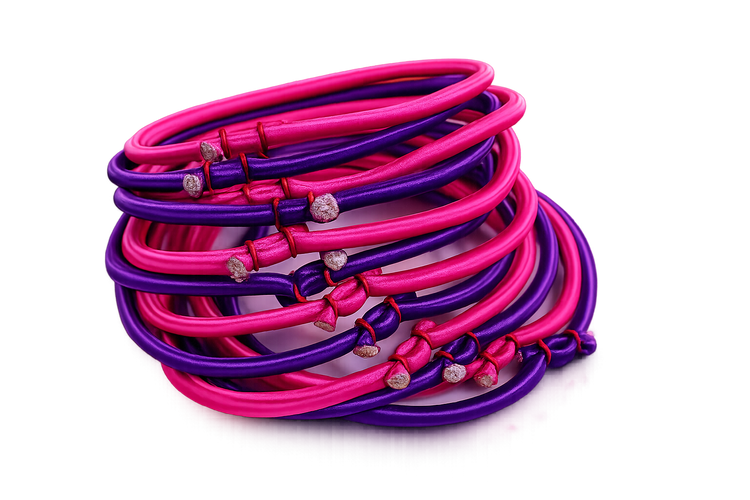 Exclusive Purple and Pink Bungees