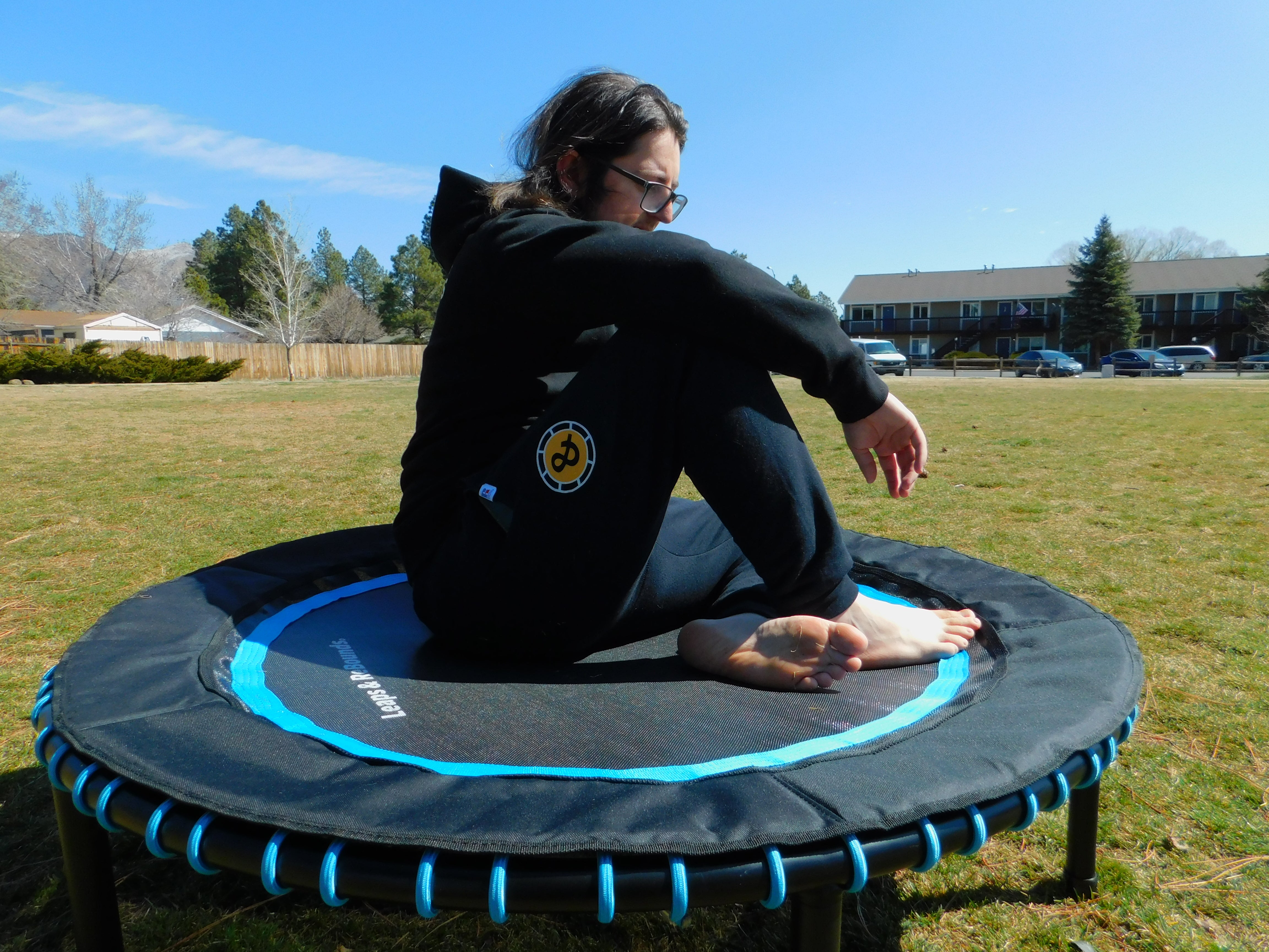 Leaps and rebounds trampoline sale