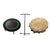 Green Rebounder Stability bar and plush tan mat cover