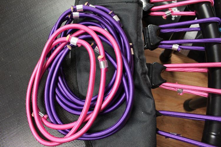 Exclusive Purple and Pink Bungees