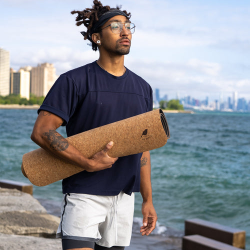 Cork Yoga Mat “The Imperial Eagle”