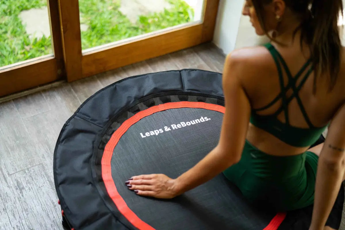 The leaps & rebounds fitness trampoline hotsell