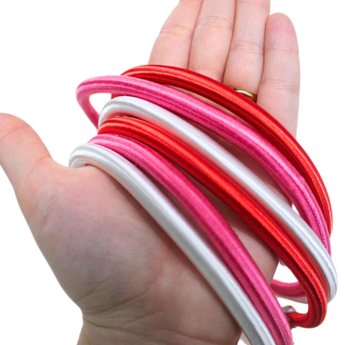 Valentine Bungees | Red, White & Pink Trampoline Bungees