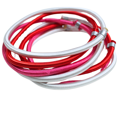 Valentine Bungees | Red, White & Pink Trampoline Bungees