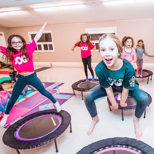 Happy customer with their bungee rebounder