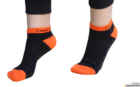 No-slip Grip Socks | For All Rebounders And Exercise Trampolines